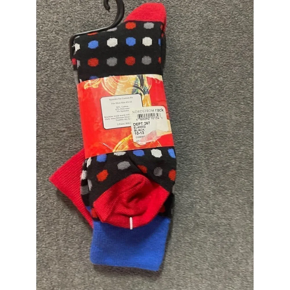MEN’S colorful design dress socks (10-13)